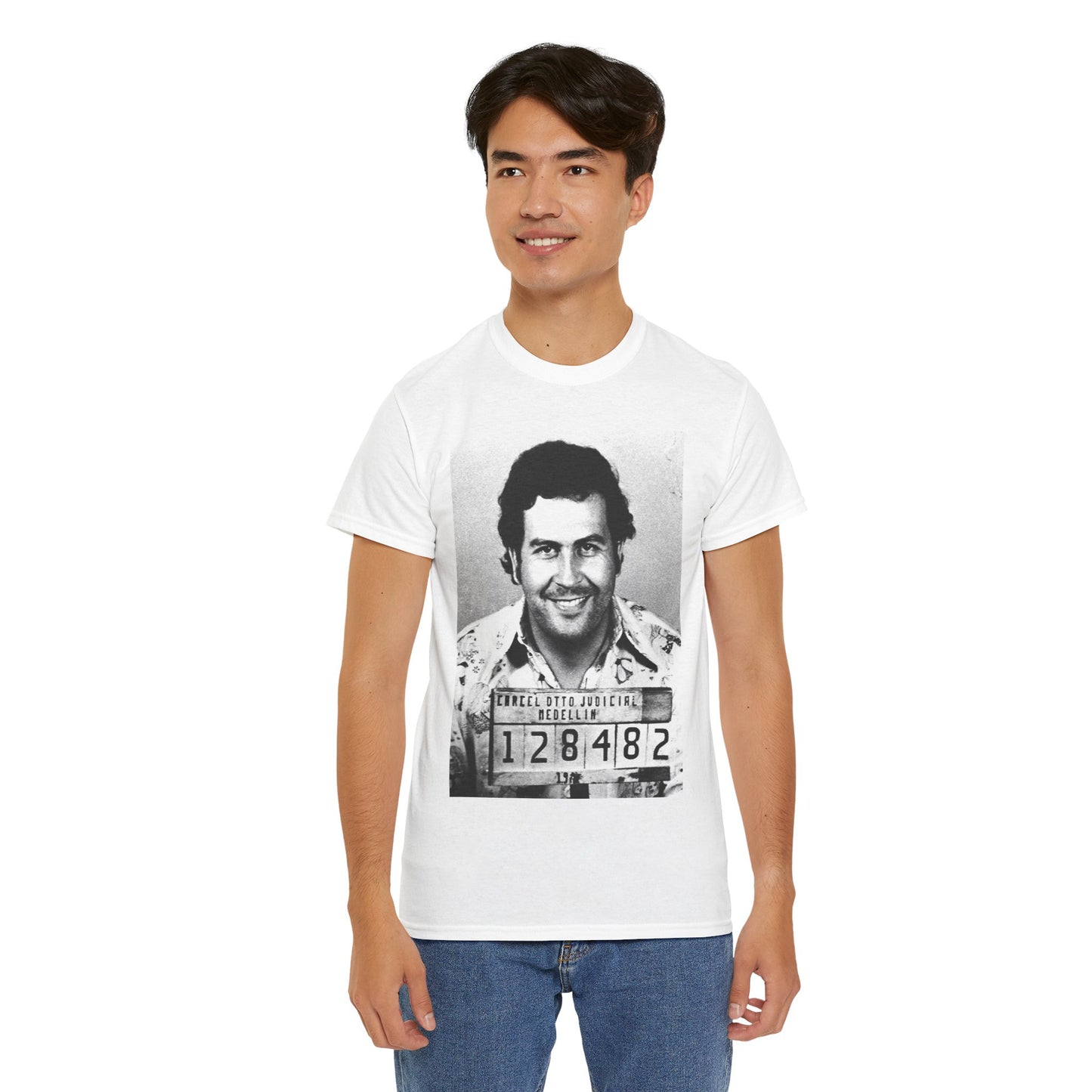 😤Pablo Escobar 1977 Mugshot Tee - Most Wanted😤