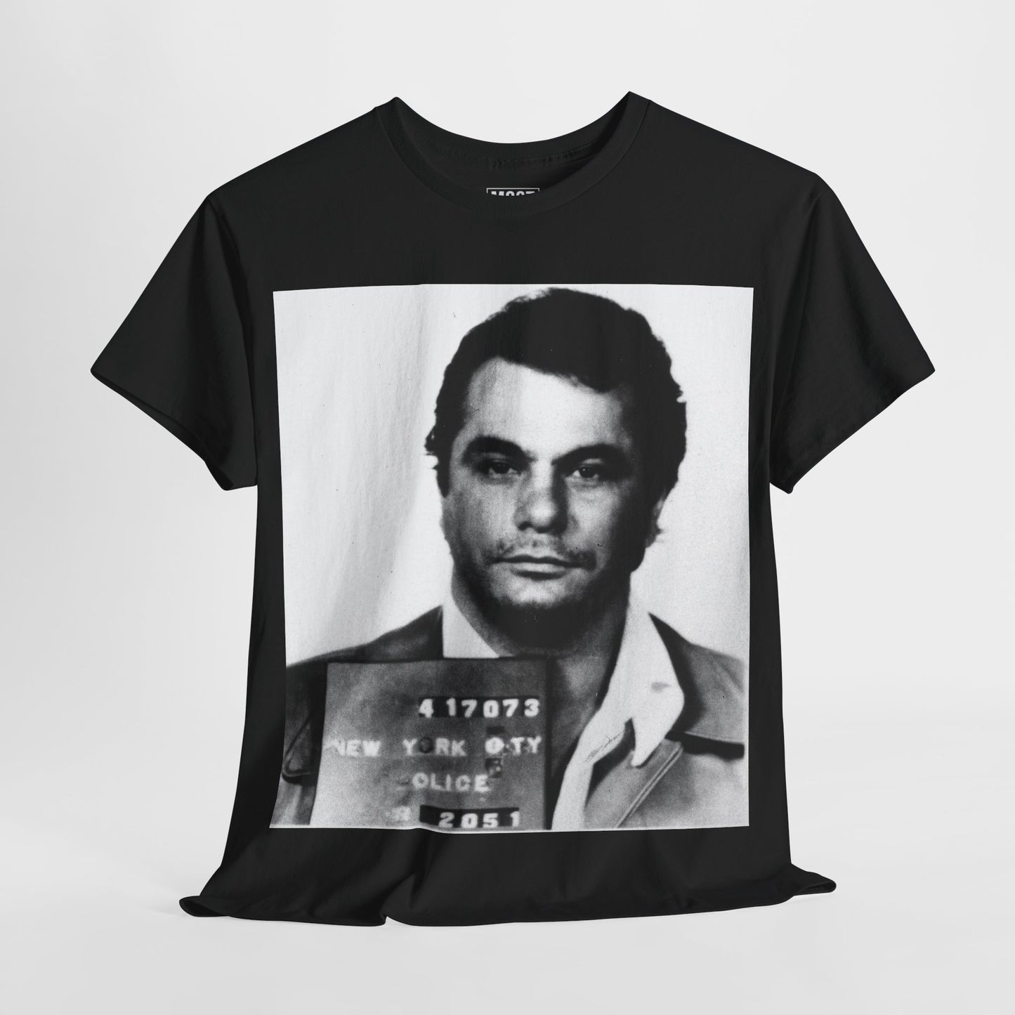 💀John Gotti 1972 Mugshot T-Shirt - Most Wanted💀
