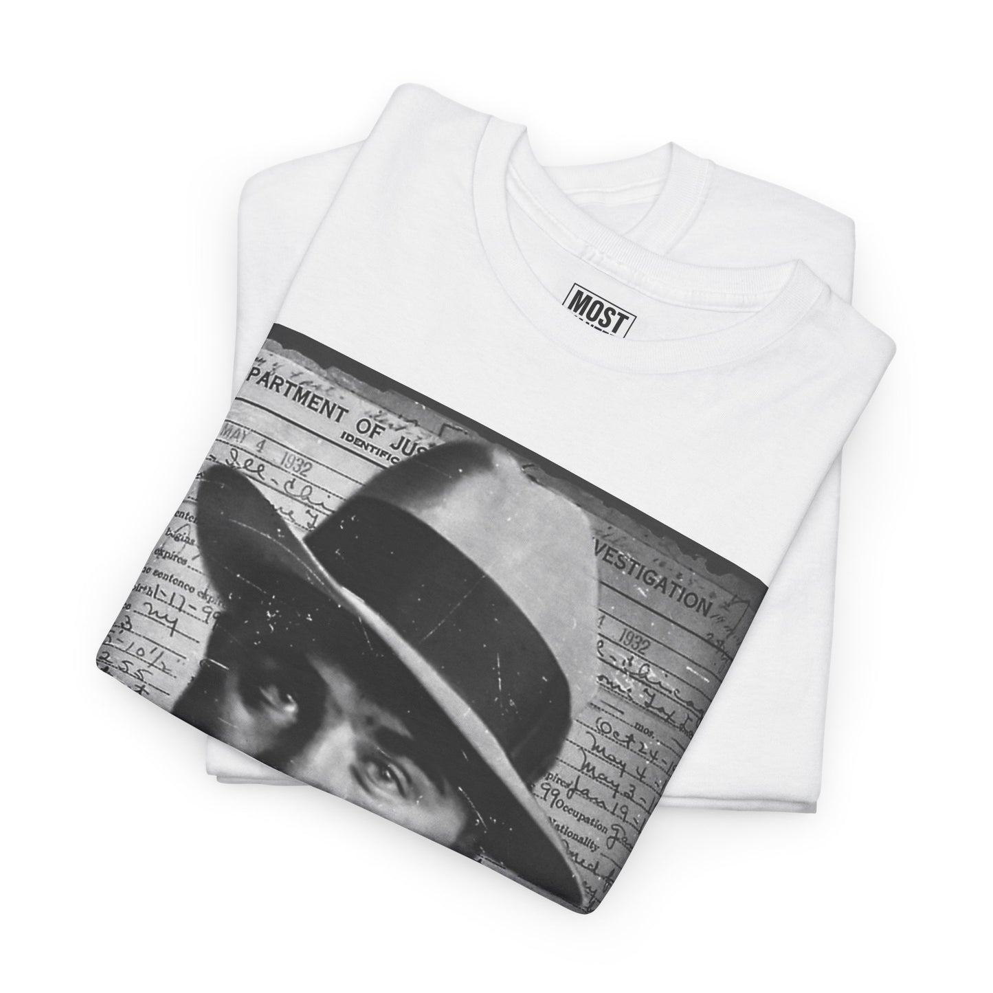 🩸Al Capone Mugshot T-Shirt - Most Wanted🩸
