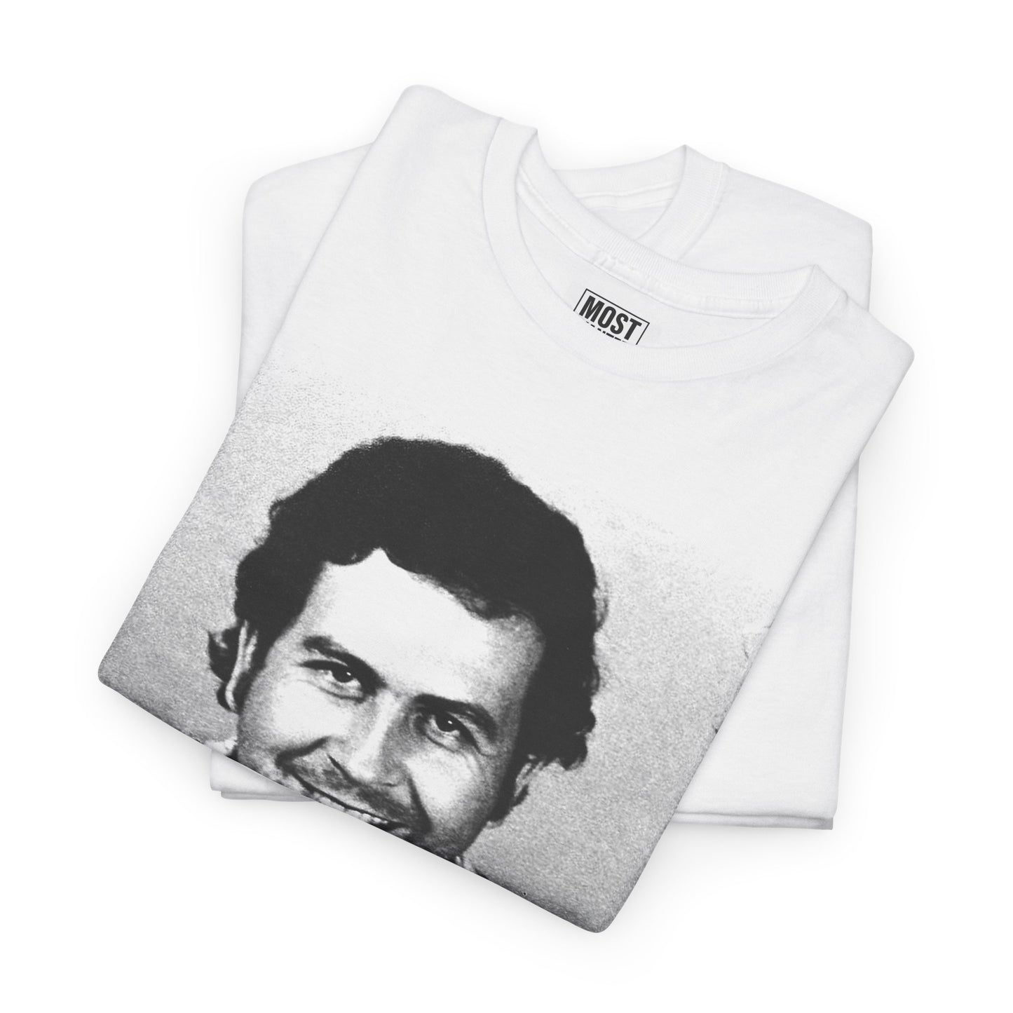😤Pablo Escobar 1977 Mugshot Tee - Most Wanted😤