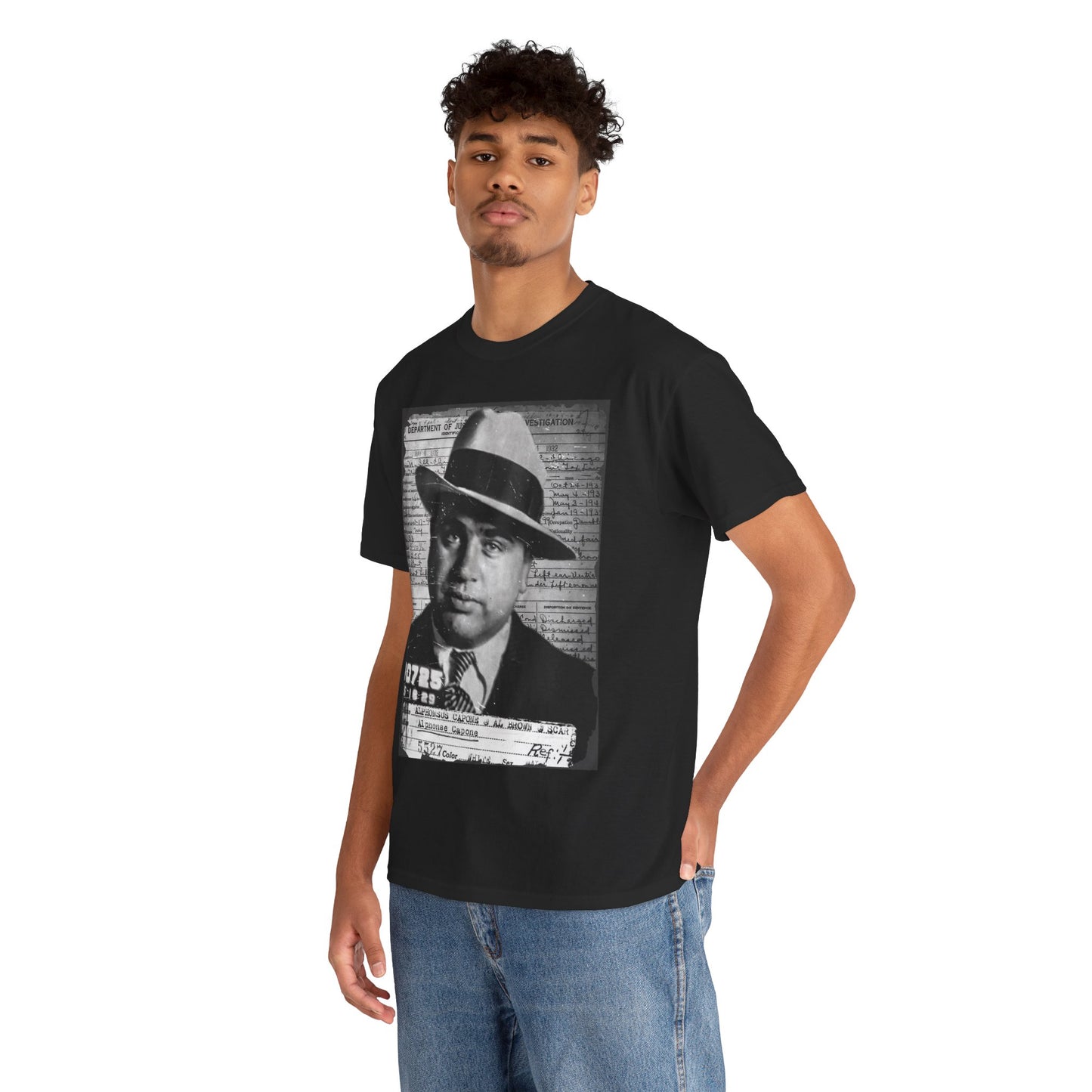 🩸Al Capone Mugshot T-Shirt - Most Wanted🩸