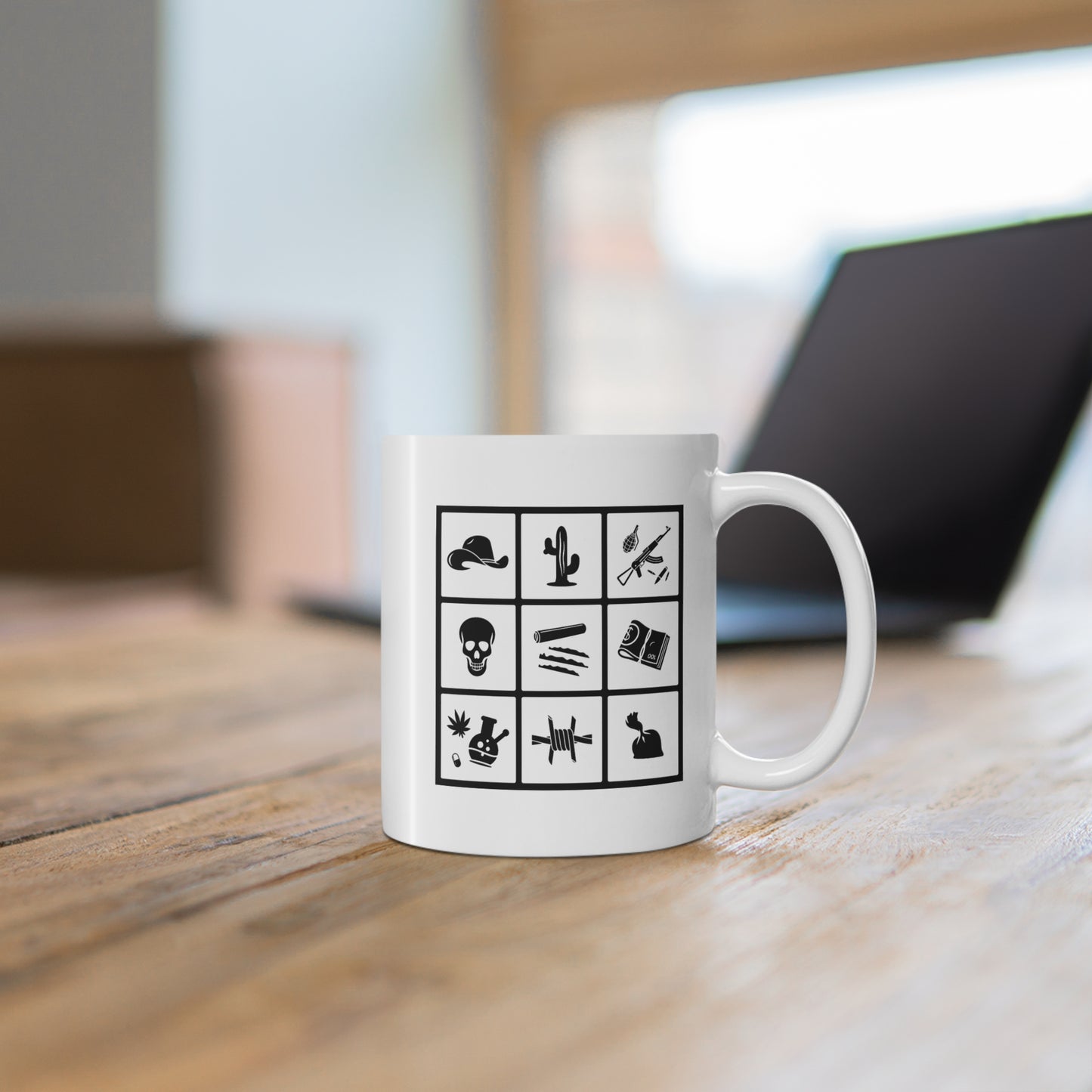 ☕ Cartel Couture "Narco Grid" Mug