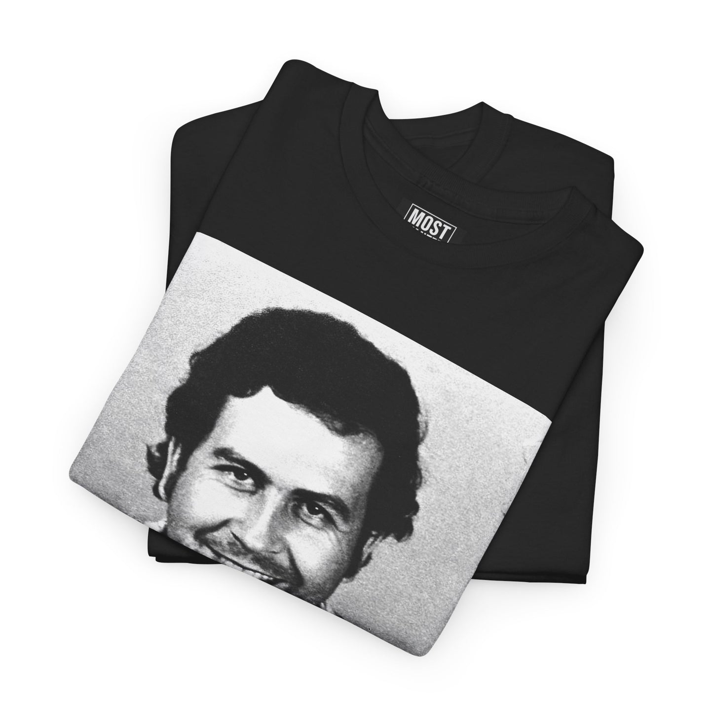 😤Pablo Escobar 1977 Mugshot Tee - Most Wanted😤
