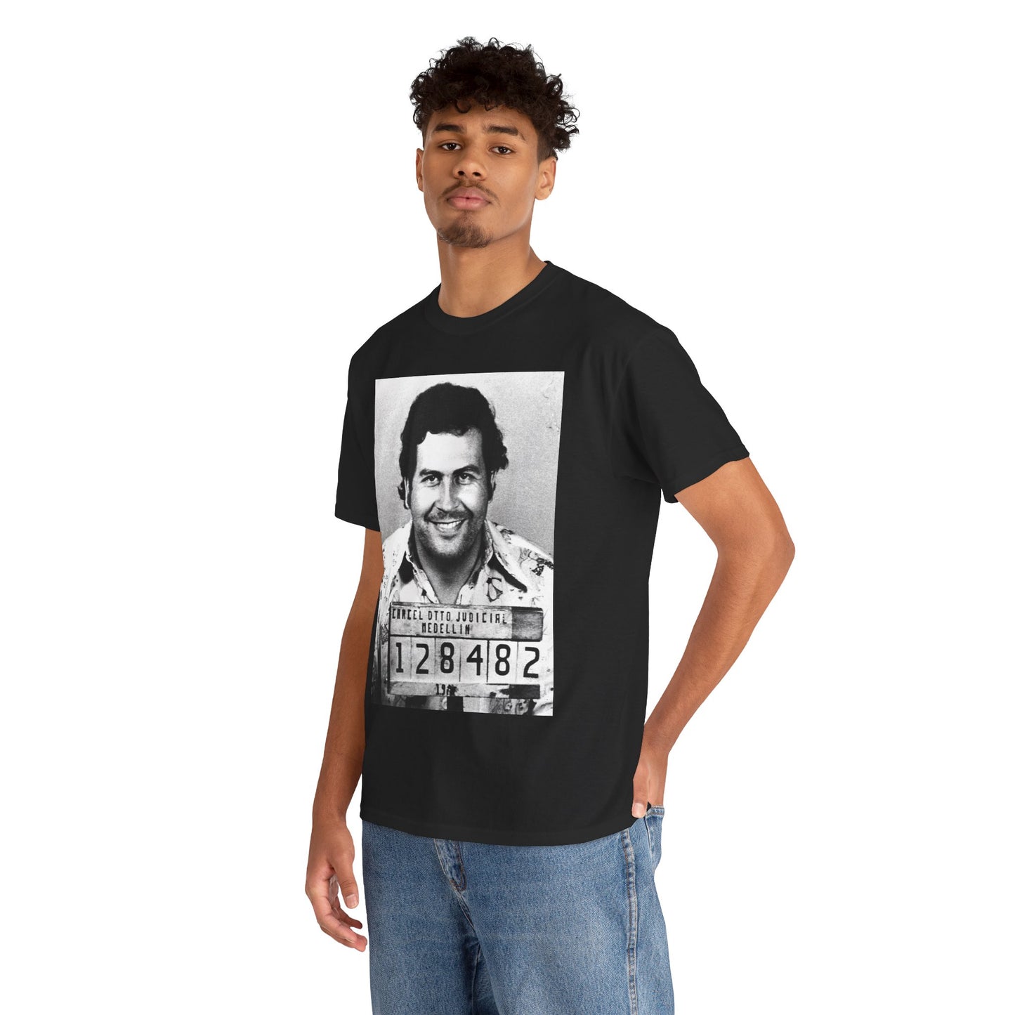 😤Pablo Escobar 1977 Mugshot Tee - Most Wanted😤
