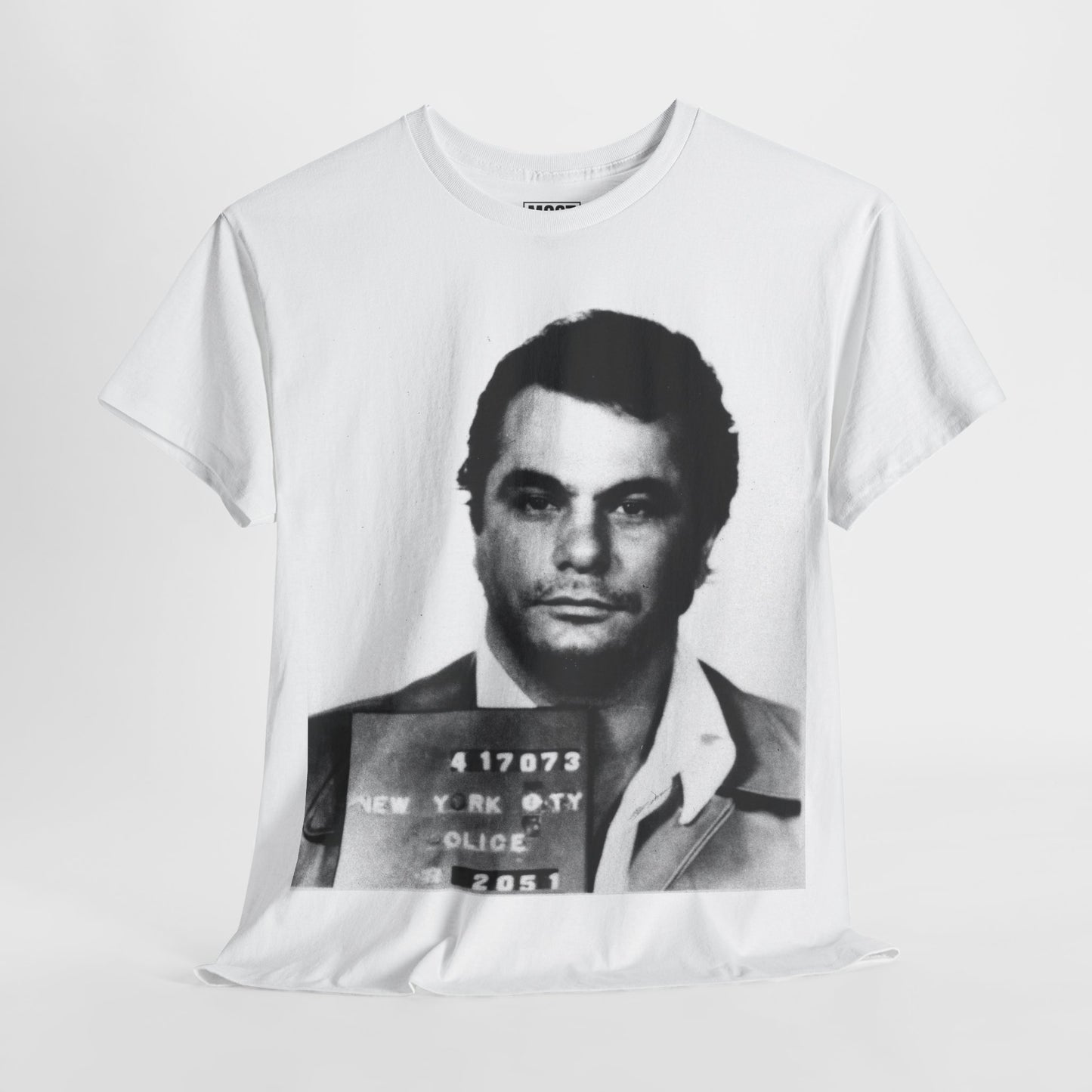 💀John Gotti 1972 Mugshot T-Shirt - Most Wanted💀