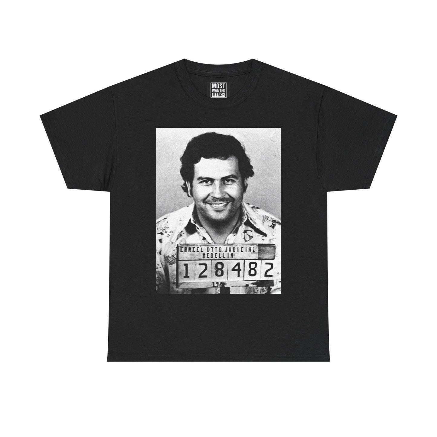 😤Pablo Escobar 1977 Mugshot Tee - Most Wanted😤