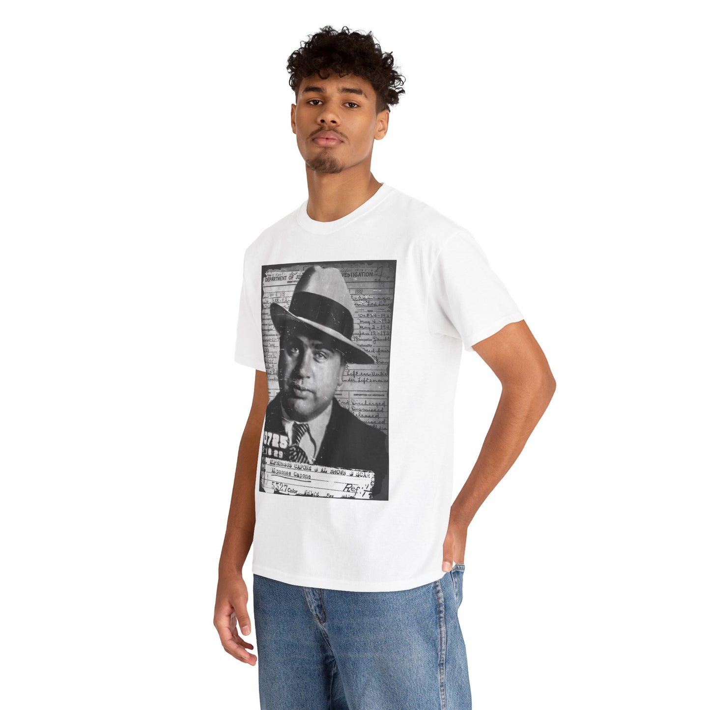 🩸Al Capone Mugshot T-Shirt - Most Wanted🩸