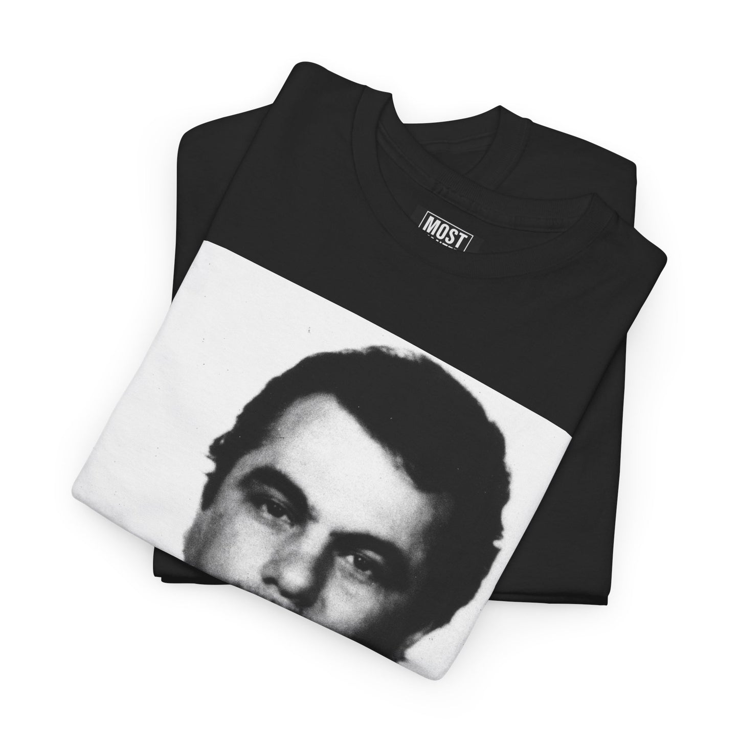 💀John Gotti 1972 Mugshot T-Shirt - Most Wanted💀