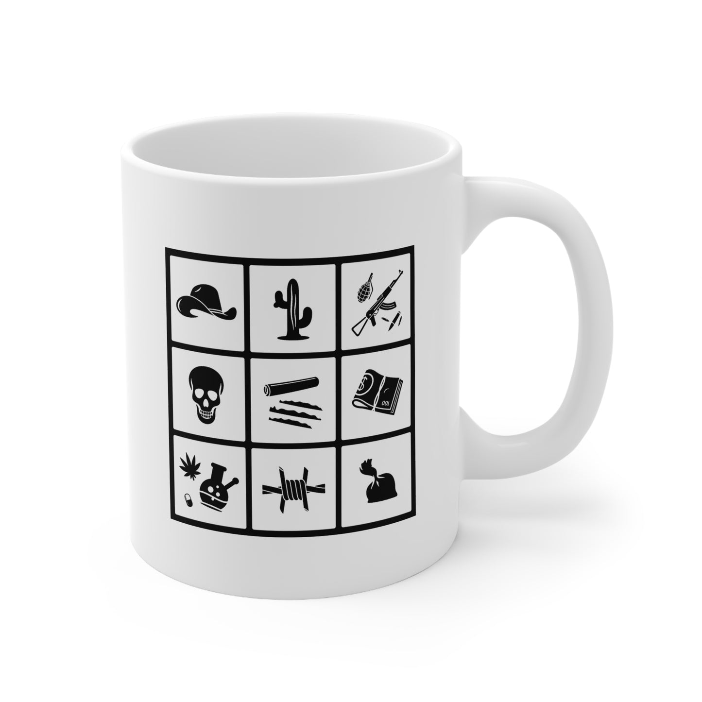 ☕ Cartel Couture "Narco Grid" Mug