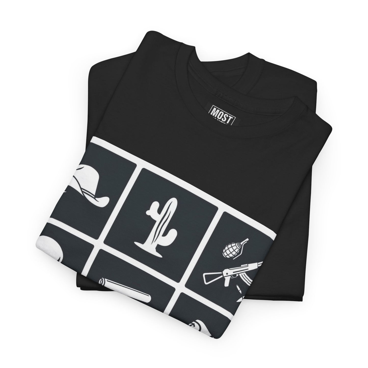 🔥 Cartel Couture "Narco Grid" T-Shirt - Most Wanted 🔥